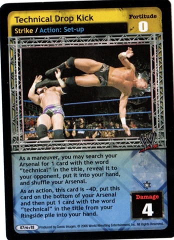 Technical Drop Kick